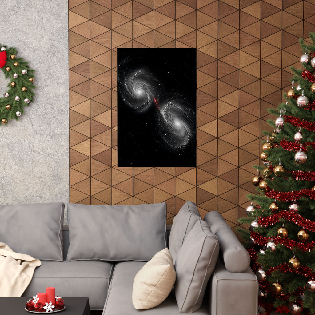 Collision Course - Space Wall Art | Matte Poster