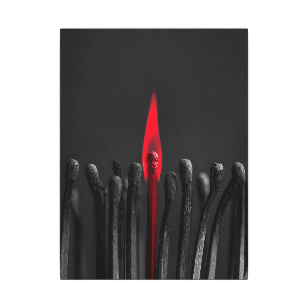 The One Still Burning - Office Wall Art For Men | Canvas