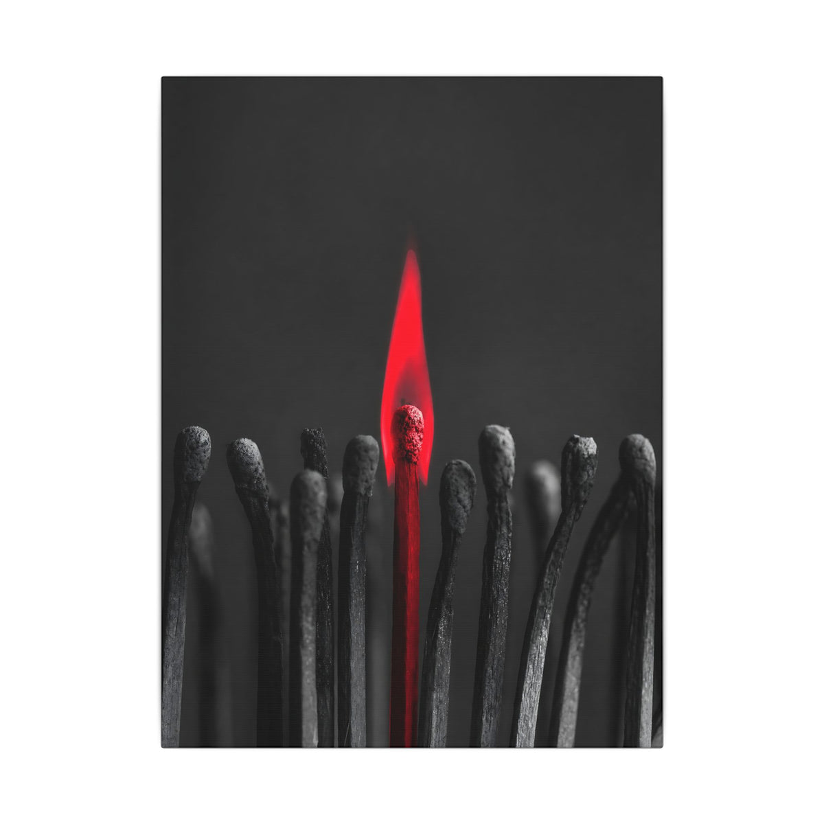 The One Still Burning - Office Wall Art For Men | Canvas
