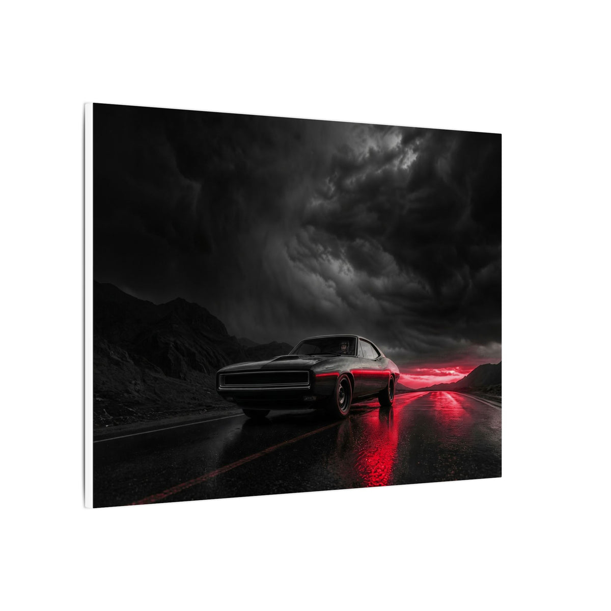 Desert Muscle - Muscle Car Wall Art | Canvas (Landscape)