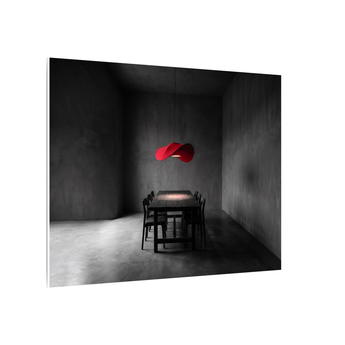 The Light Over the Table - Dining Room Wall Art | Canvas (Landscape)
