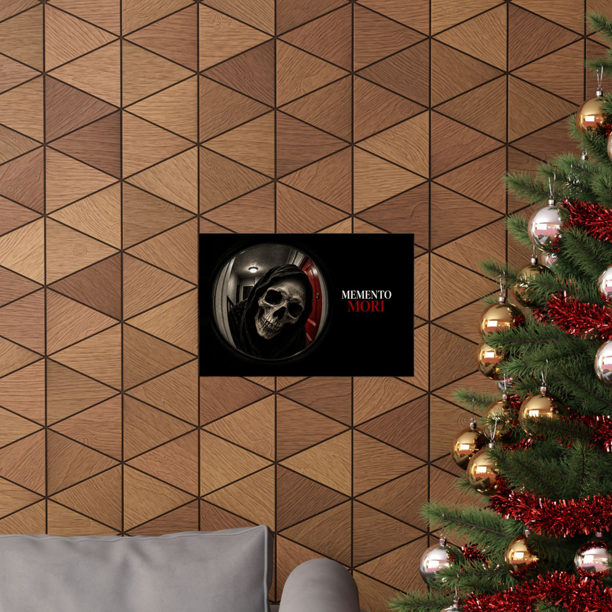 Memento Mori - Dark Wall Art | Matte Poster (Landscape)