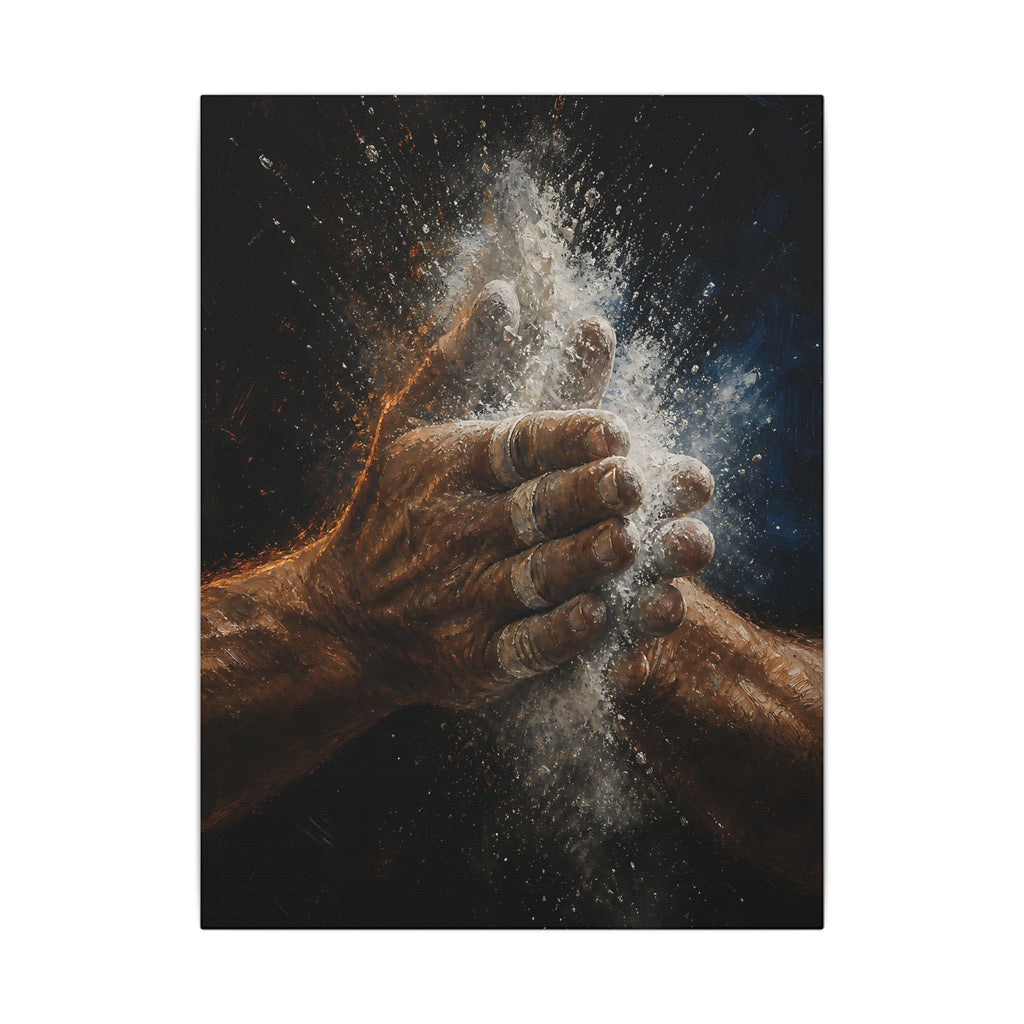 Chalk - Gym Wall Art | Canvas