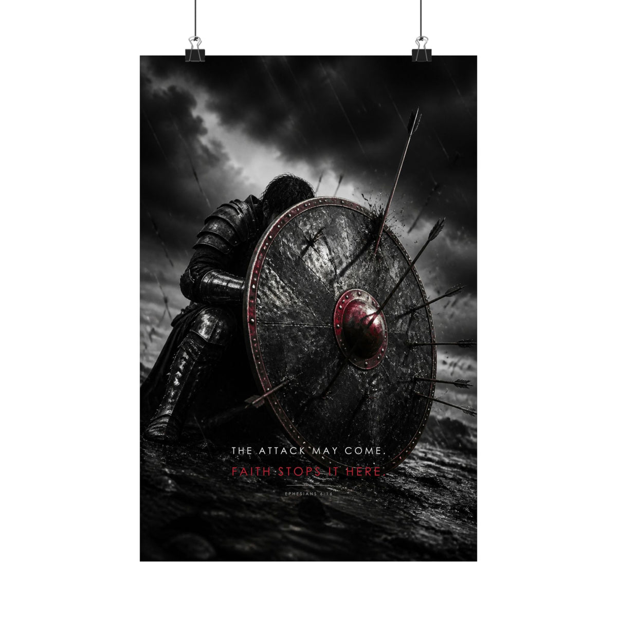 Shield of Faith - Armor of God Wall Art | Matte Poster