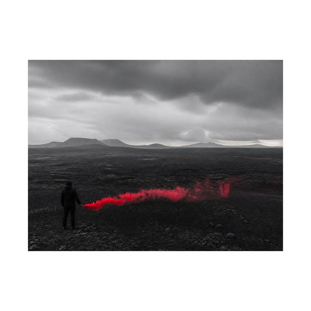 Refuse to Disappear - Above Bed Wall Art | Matte Poster (Landscape)