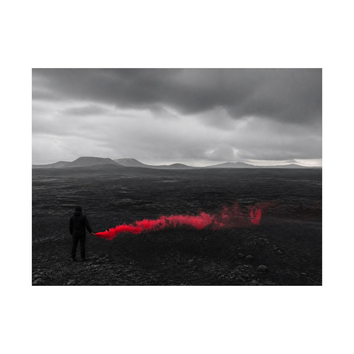 Refuse to Disappear - Above Bed Wall Art | Matte Poster (Landscape)