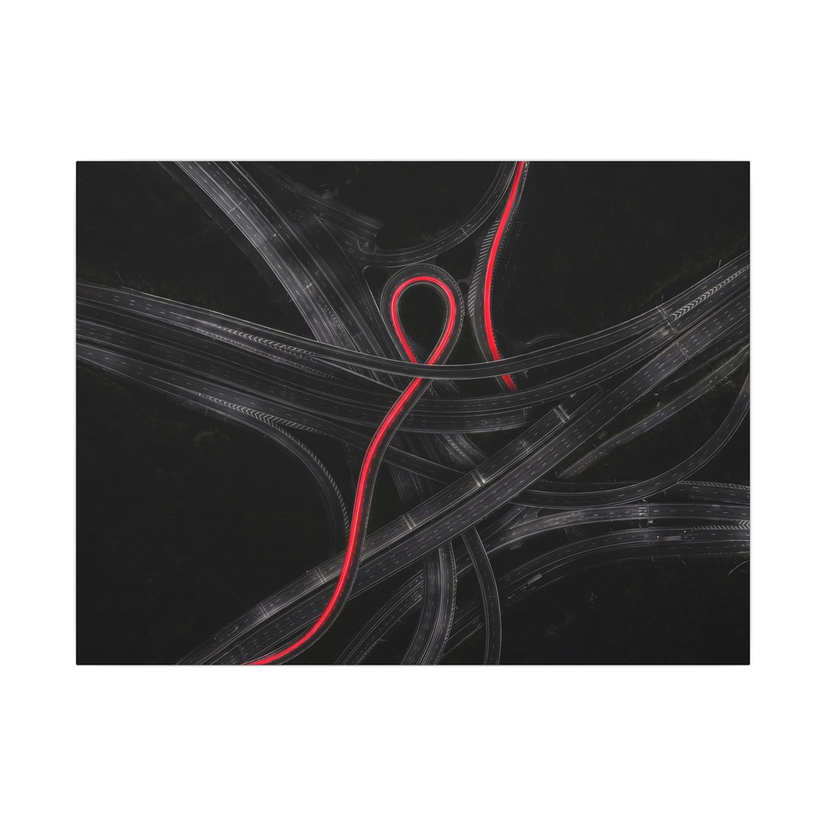 The Route - Car Wall Art | Canvas (Landscape)