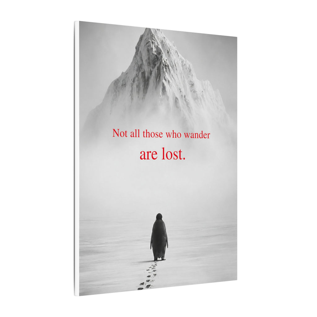 Not All Those Who Wander - Mountain Wall Art | Canvas