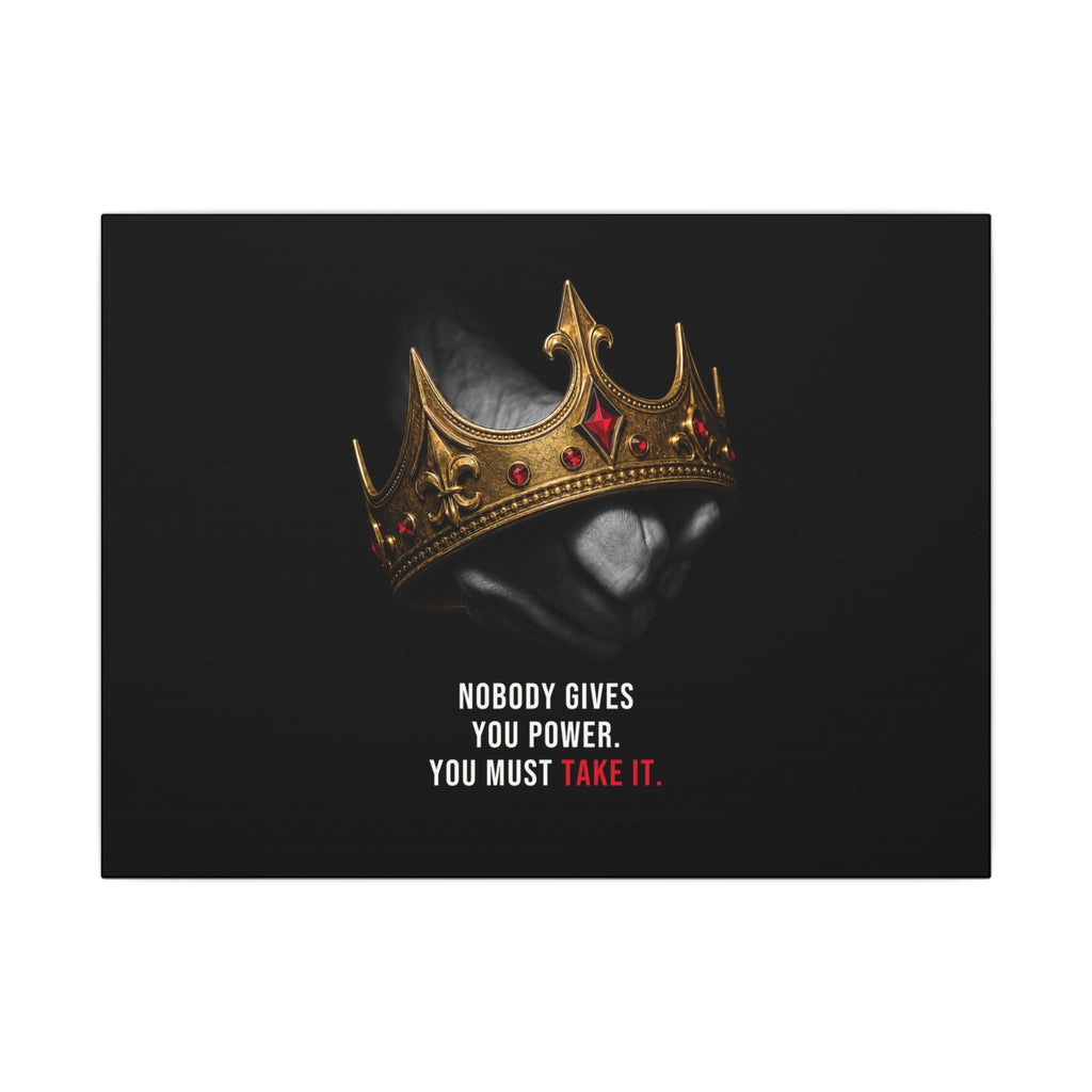 Take the Crown - King Wall Art | Canvas (Landscape)