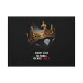 Take the Crown - King Wall Art | Canvas (Landscape)