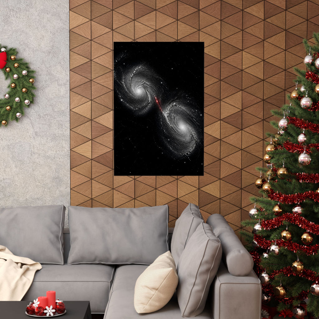 Collision Course - Space Wall Art | Matte Poster