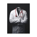 The White Coat - Doctor's Office Wall Art | Canvas