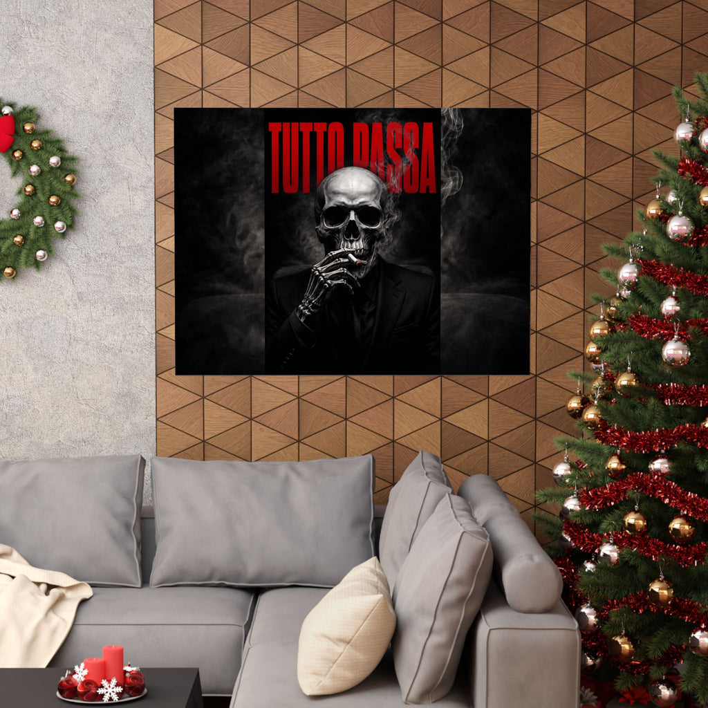 Tutto Passa - Memento Mori | Matte Poster (Landscape)