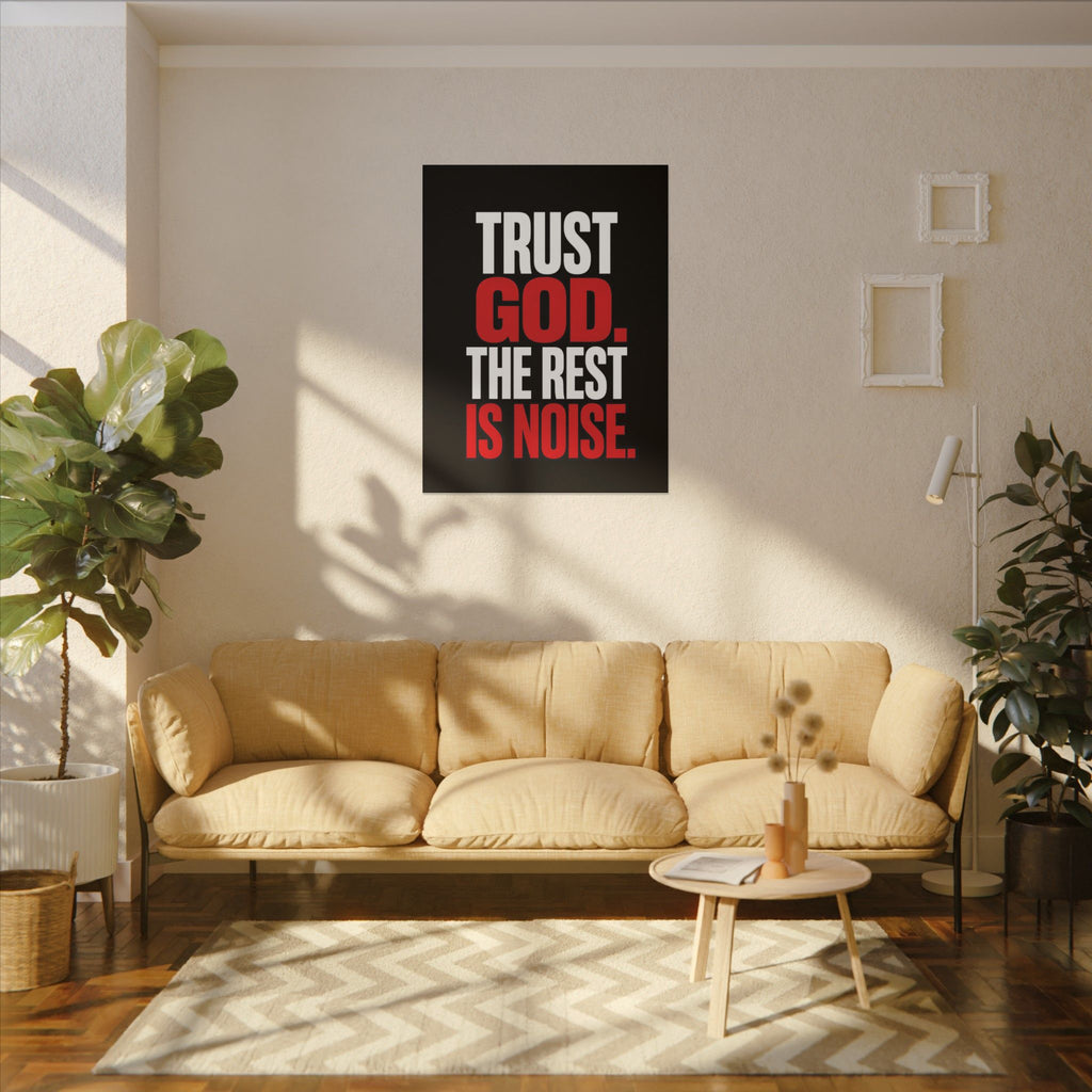 Trust God - Christian Wall Art | Canvas
