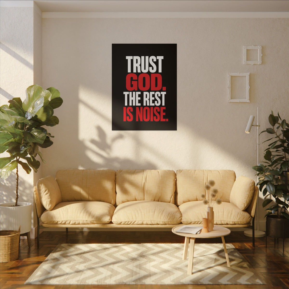 Trust God - Christian Wall Art | Canvas