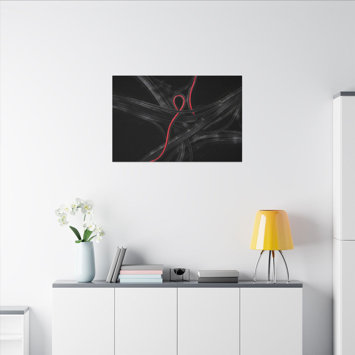 The Route - Car Wall Art | Canvas (Landscape)