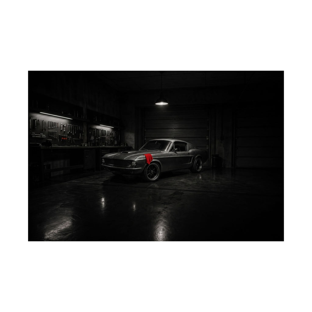 Private Sanctuary - Garage Wall Art | Matte Poster (Landscape)