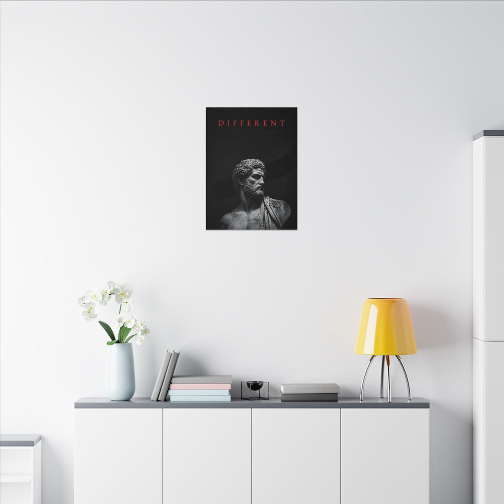 Different - Dark Wall Art | Canvas