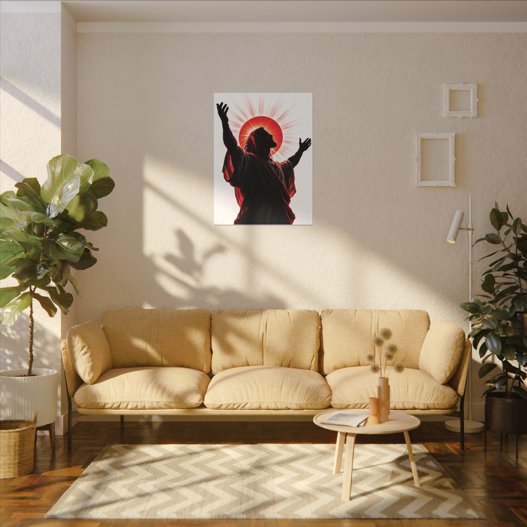 Red Sun Victory - Christian Wall Art | Canvas