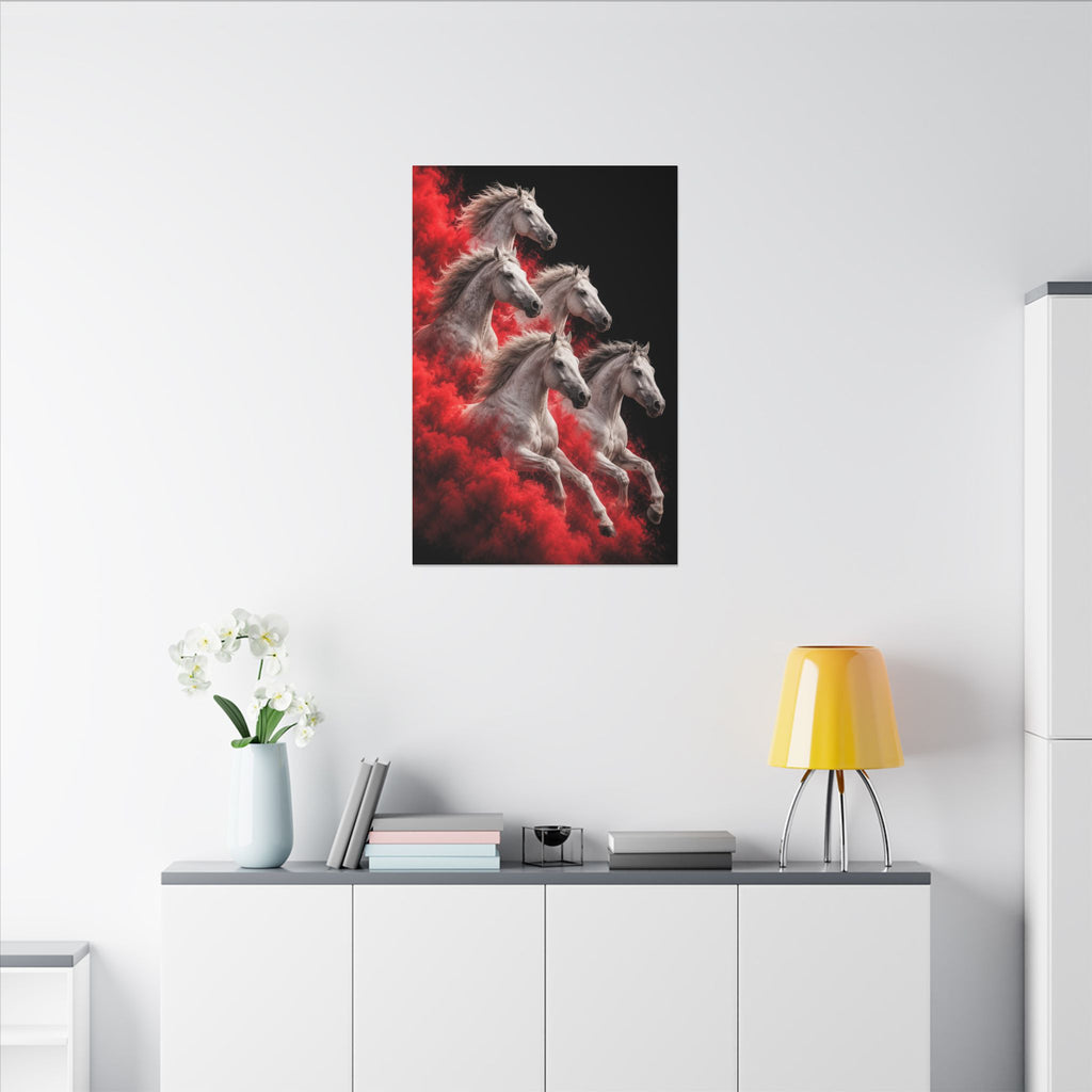 Stampede - Horse Wall Art | Canvas