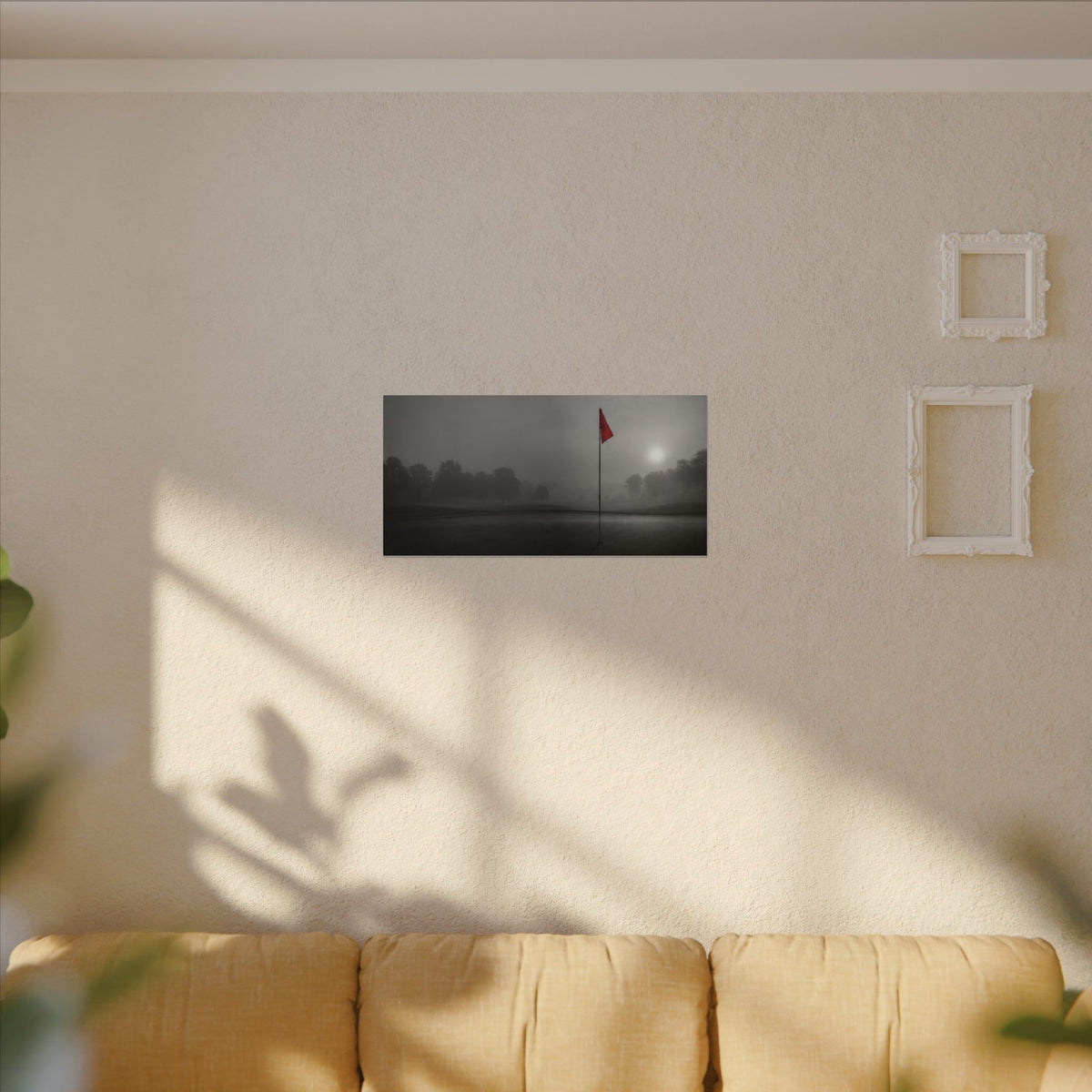 Flag on the Green - Executive Office Wall Art | Canvas (Panoramic)