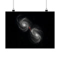Collision Course - Space Wall Art | Matte Poster (Landscape)