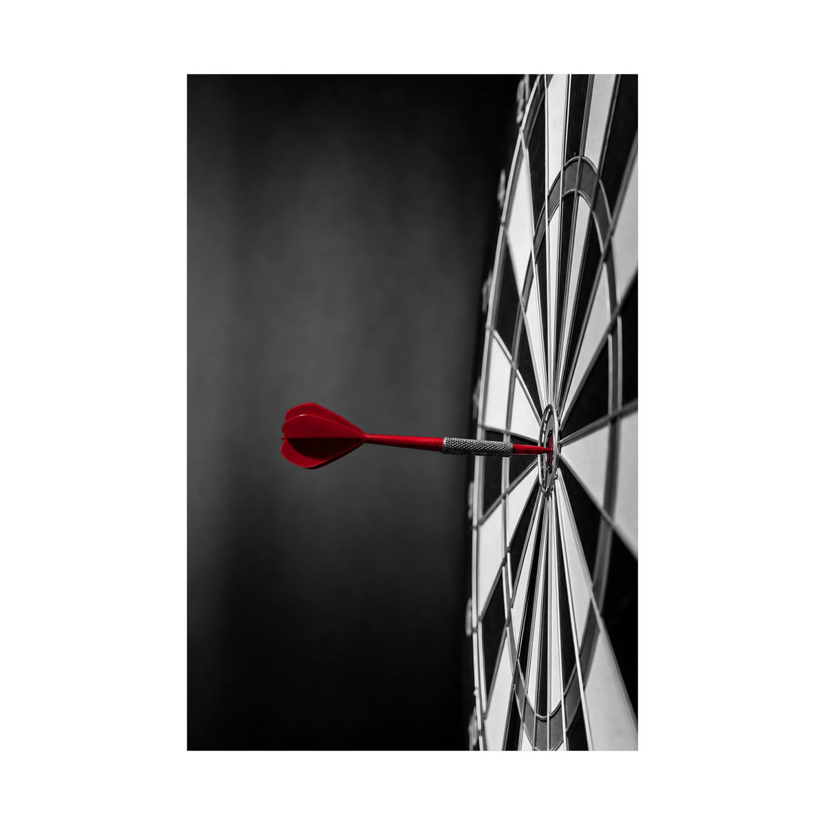 Dead Center - Mens Office Art | Matte Poster