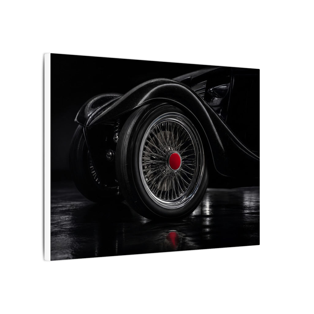 Spoke and Steel - Classic Car Wall Art | Canvas (Landscape)