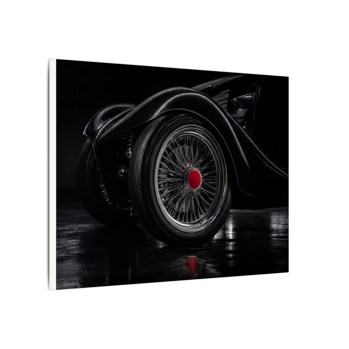 Spoke and Steel - Classic Car Wall Art | Canvas (Landscape)