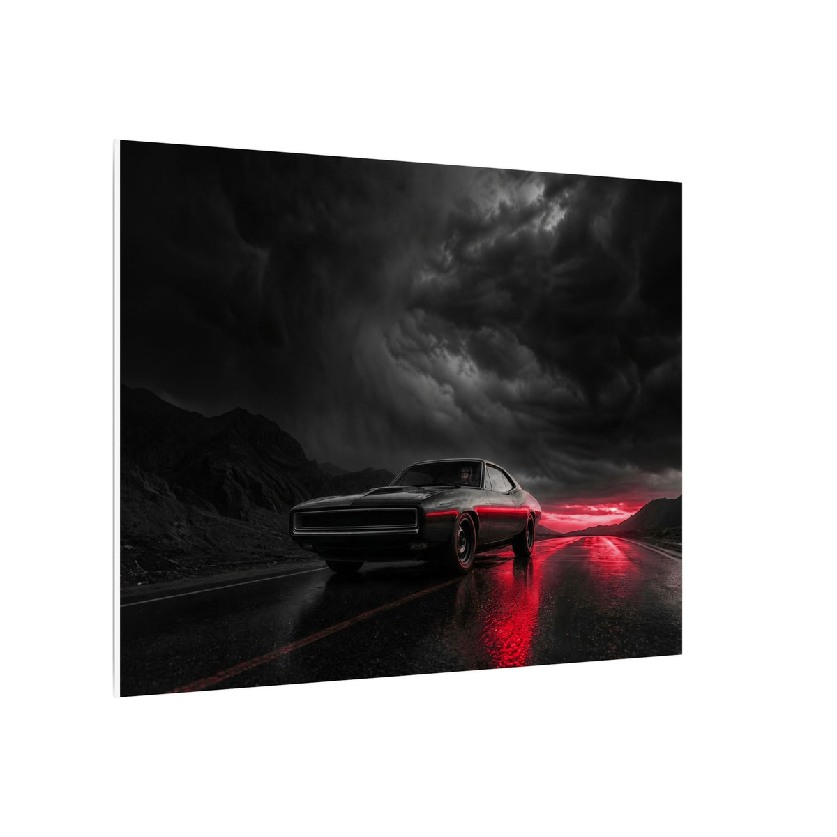 Desert Muscle - Muscle Car Wall Art | Canvas (Landscape)