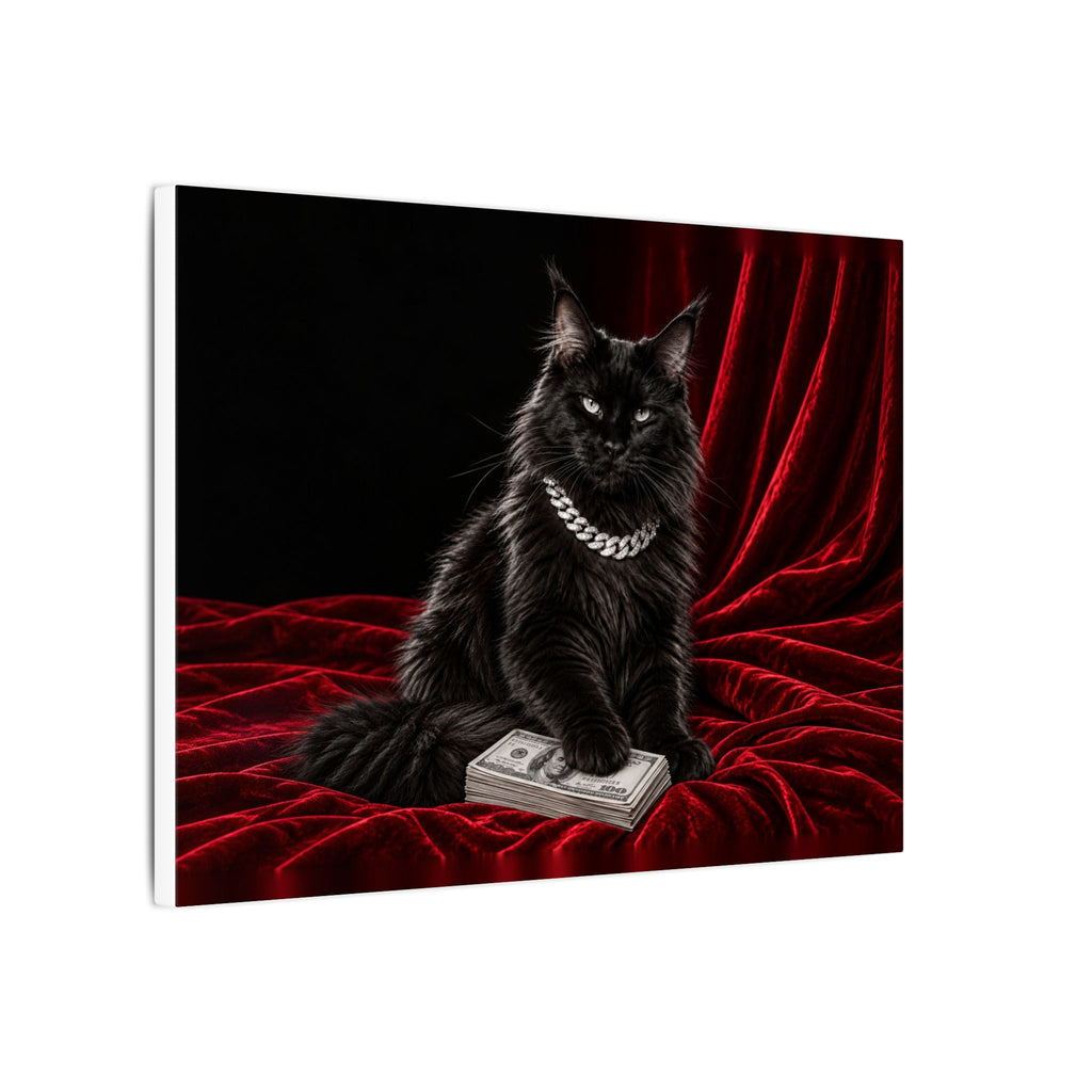 Cat Cash - Meme Wall Art | Canvas (Landscape)