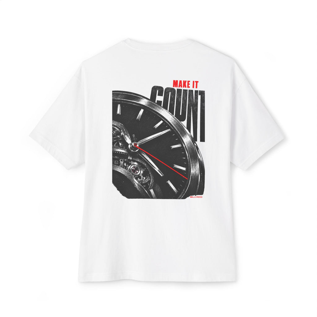 Make It Count | Heavyweight Tee (Back Print)