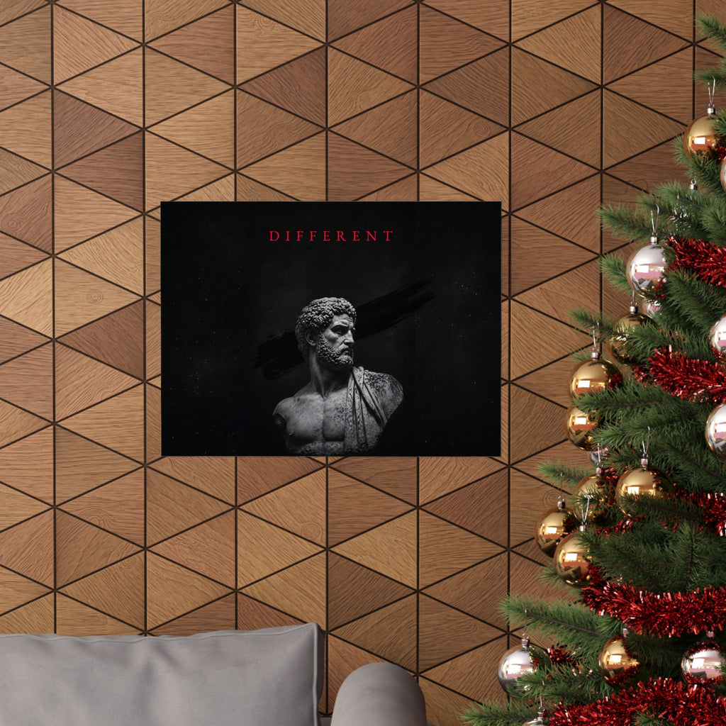 Different - Dark Wall Art | Matte Poster (Landscape)