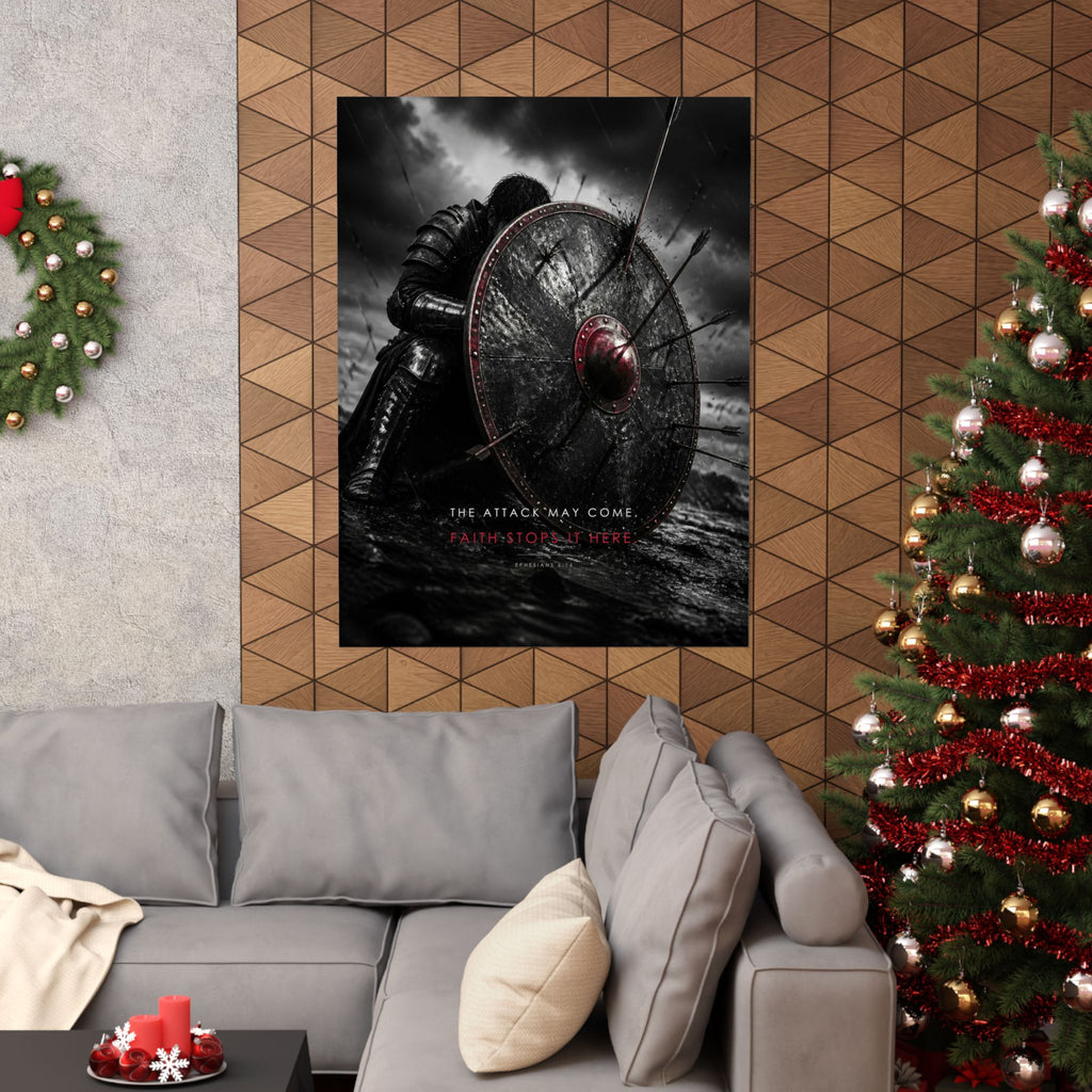 Shield of Faith - Armor of God Wall Art | Matte Poster