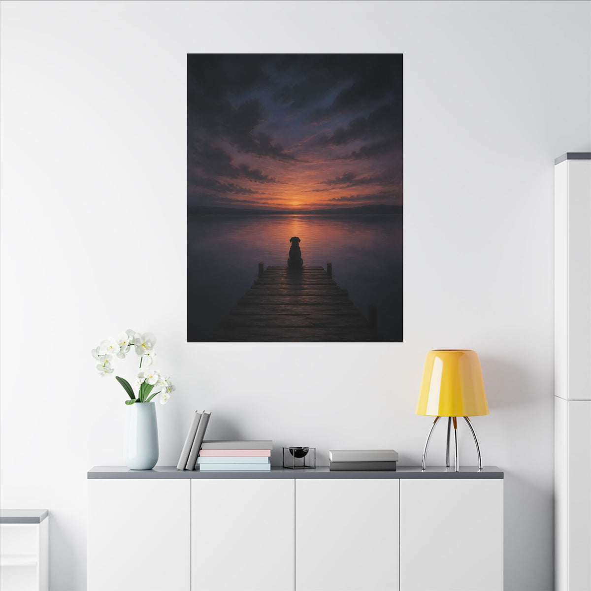 The Wait - Bedroom Wall Art | Canvas