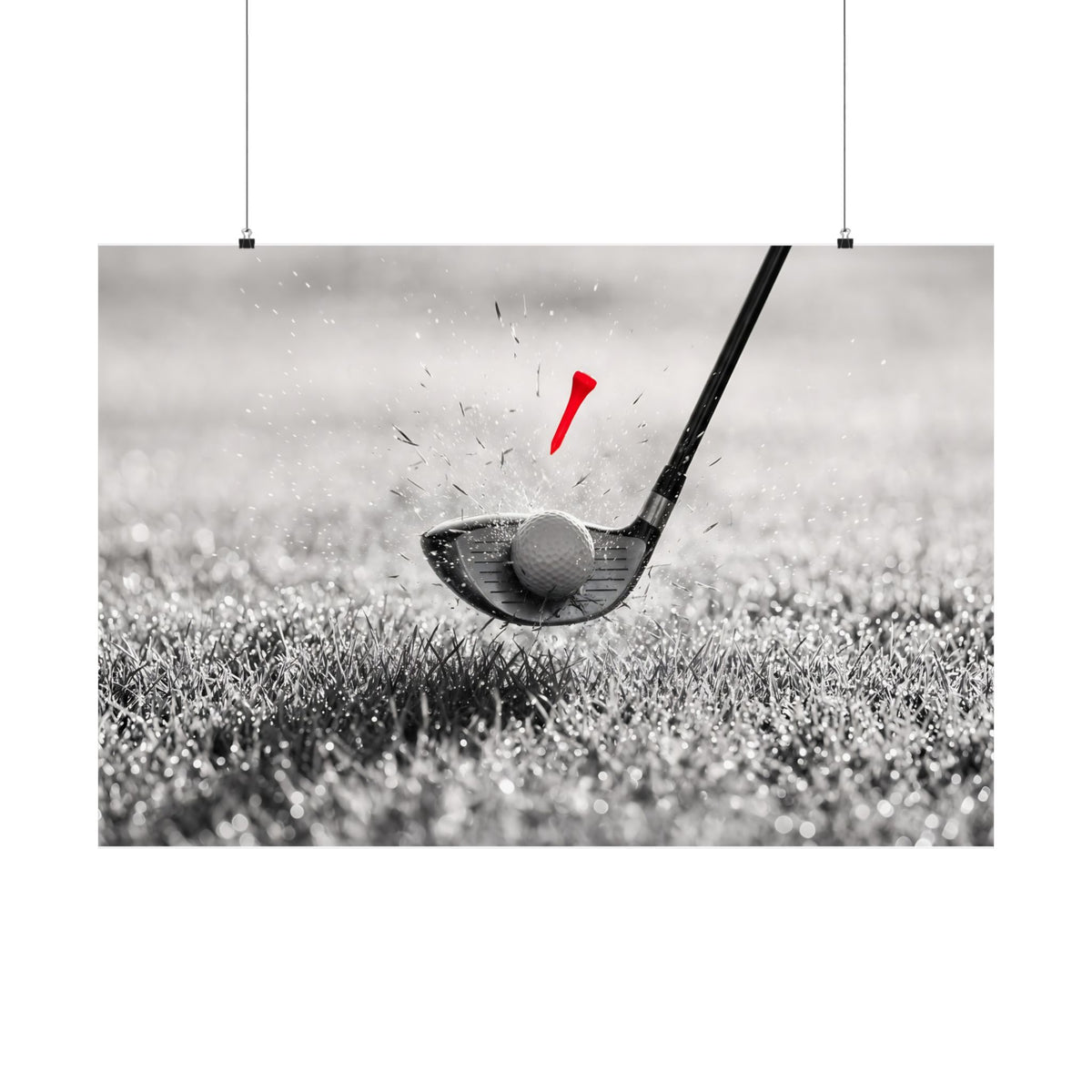 Pure Contact - Golf Prints | Matte Poster (Landscape)