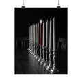 One Candle Lit - Dining Room Wall Art | Matte Poster
