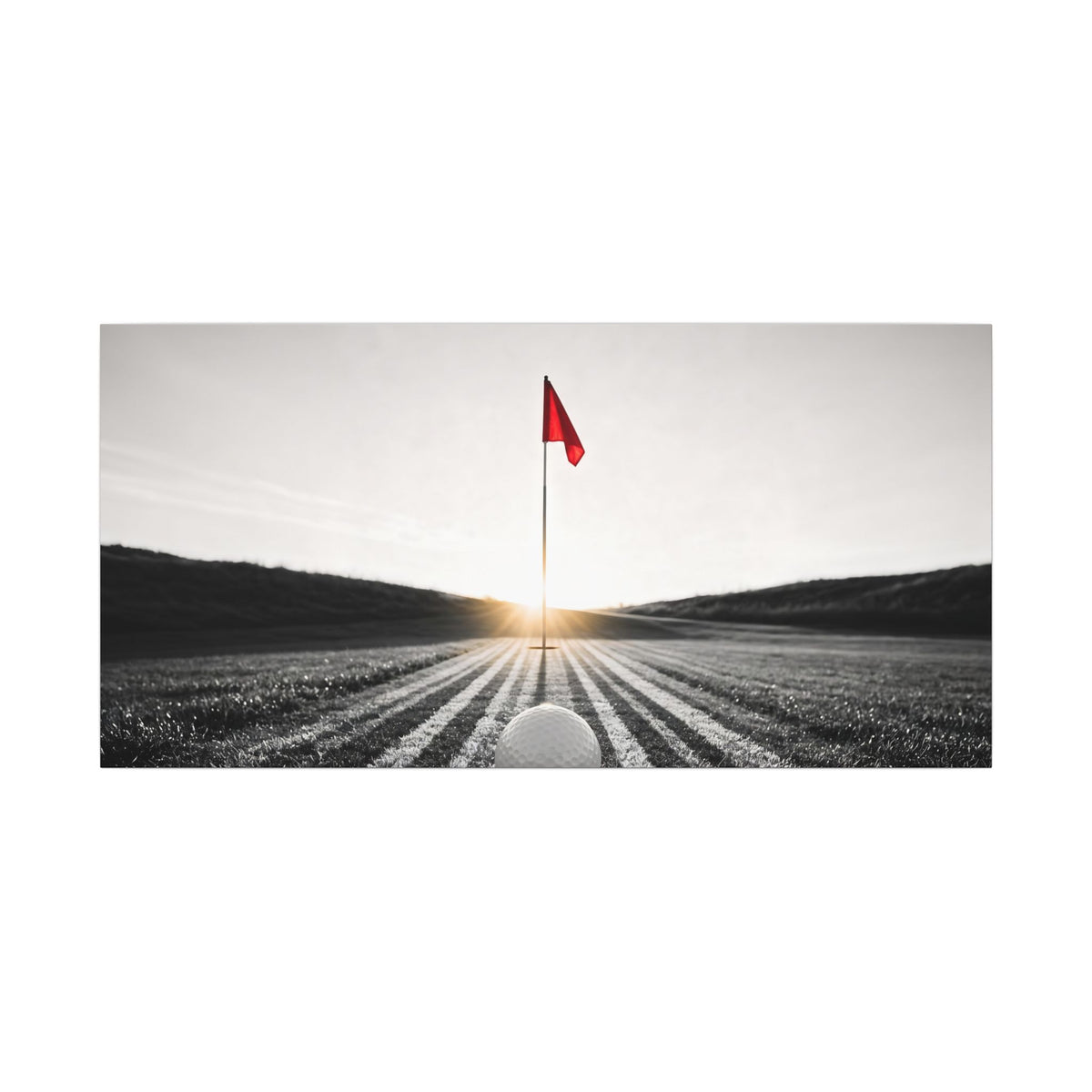 Dead Aim - Golf Wall Decor | Canvas (Panoramic)