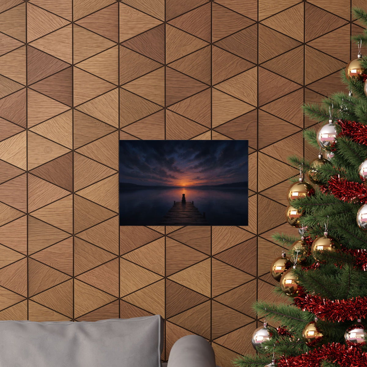 The Wait - Bedroom Wall Art | Matte Poster (Landscape)