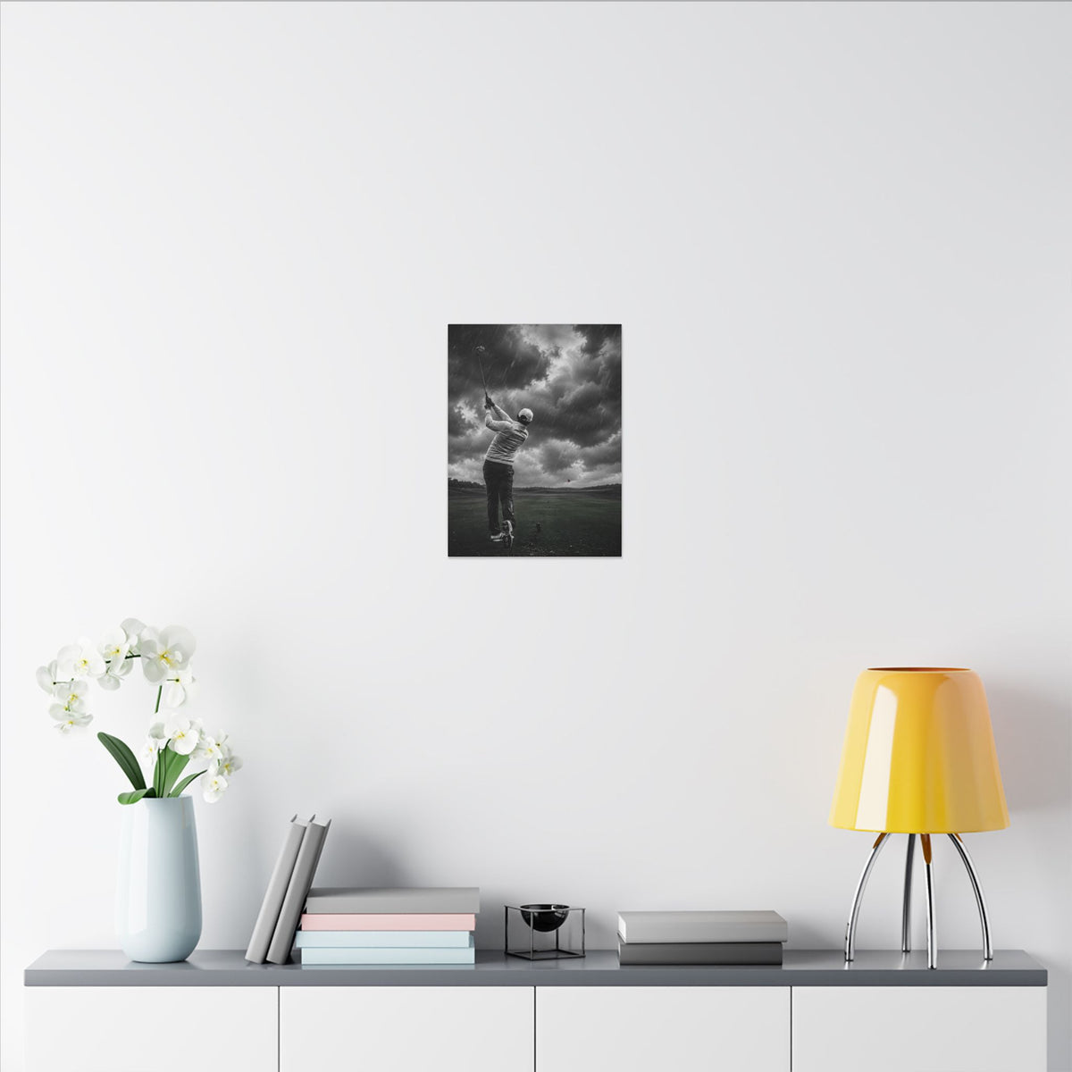 Storm Round - Golf Wall Art | Canvas
