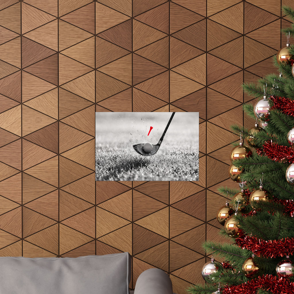 Pure Contact - Golf Prints | Matte Poster (Landscape)