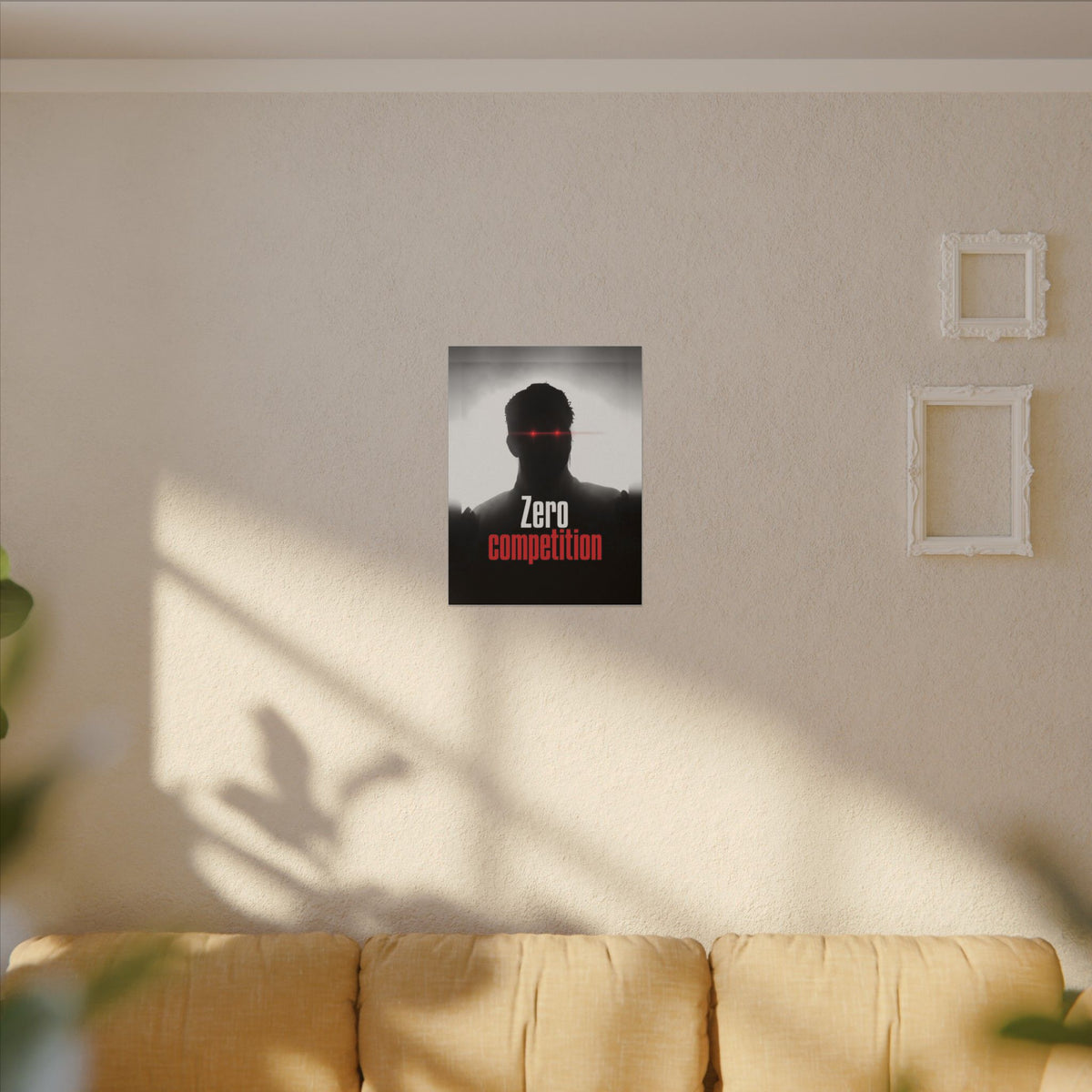 Zero Competition - Men's Office Wall Art | Canvas