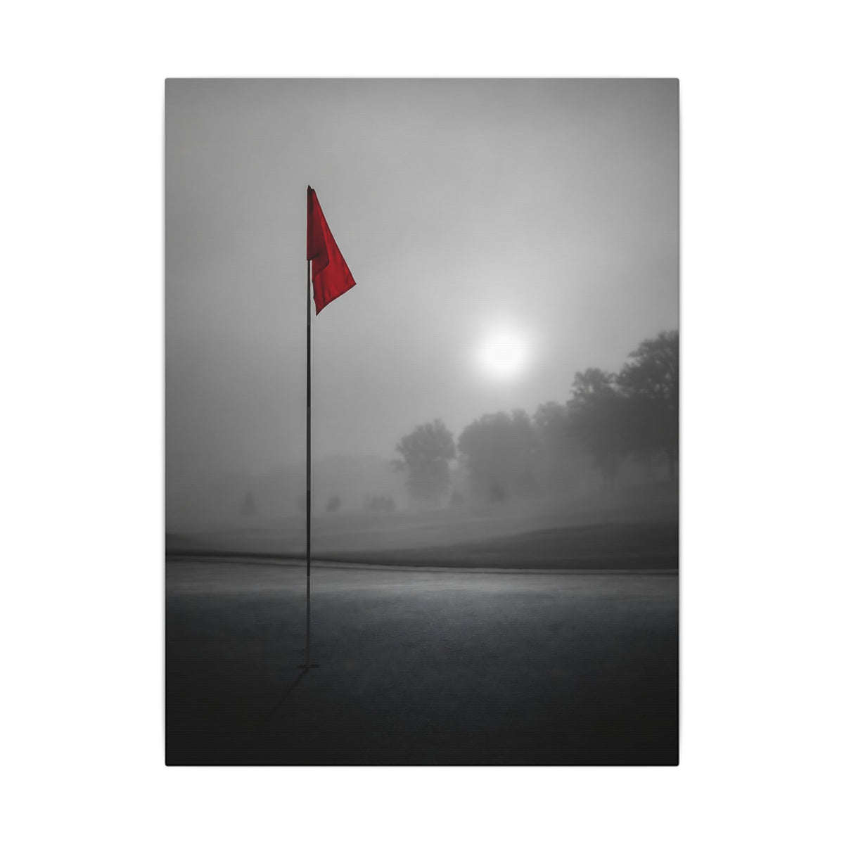 Flag on the Green - Wall Art For Executive Offices | Canvas