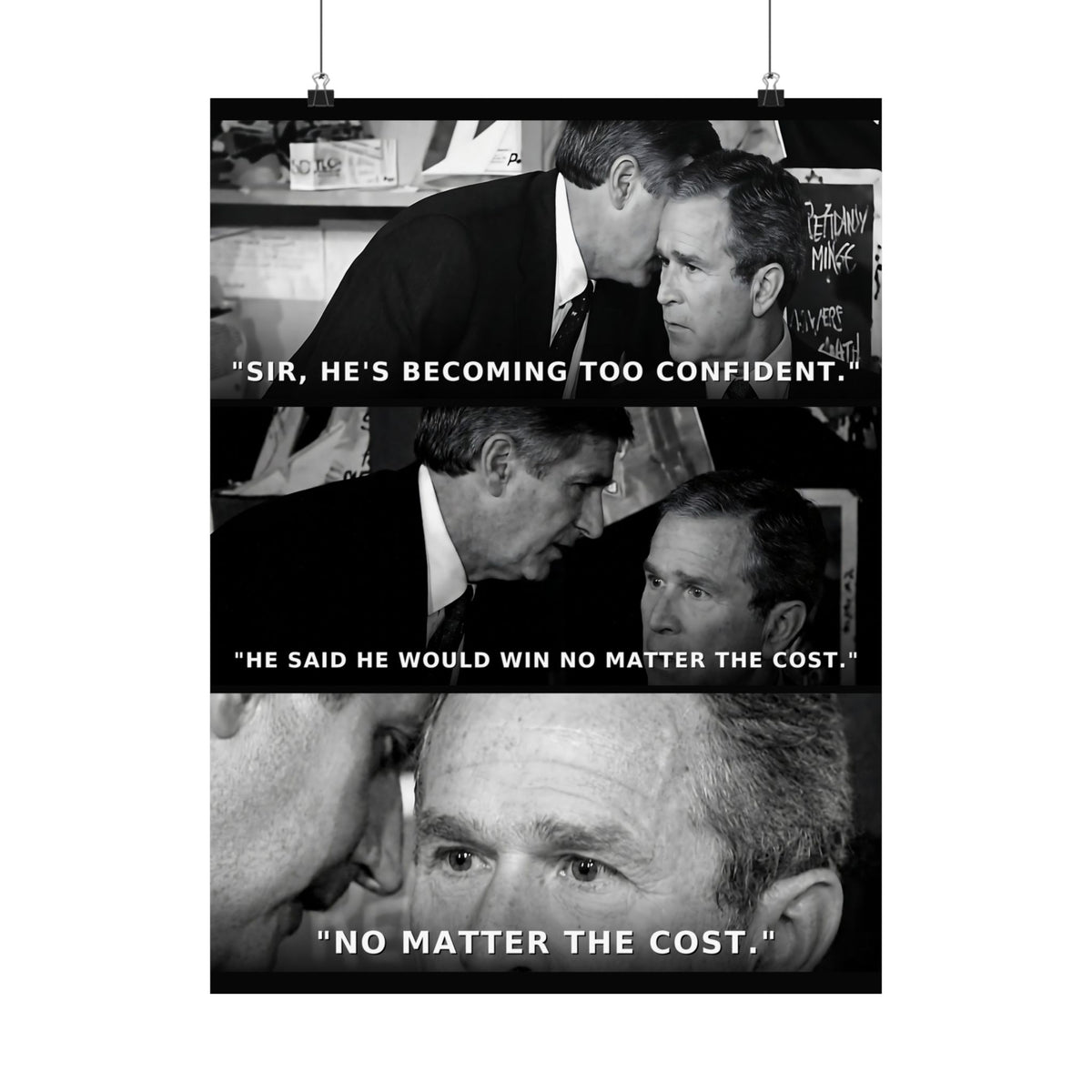 No Matter the Cost - Motivational Wall Art | Matte Poster