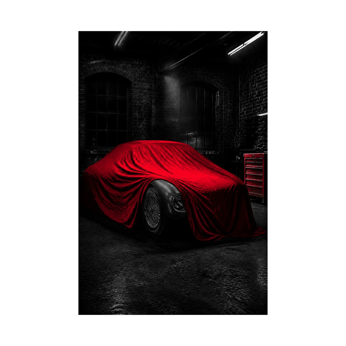 The Project - Car Cover Wall Art | Matte Poster