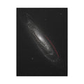 Crimson Orbit - Space Wall Art | Canvas