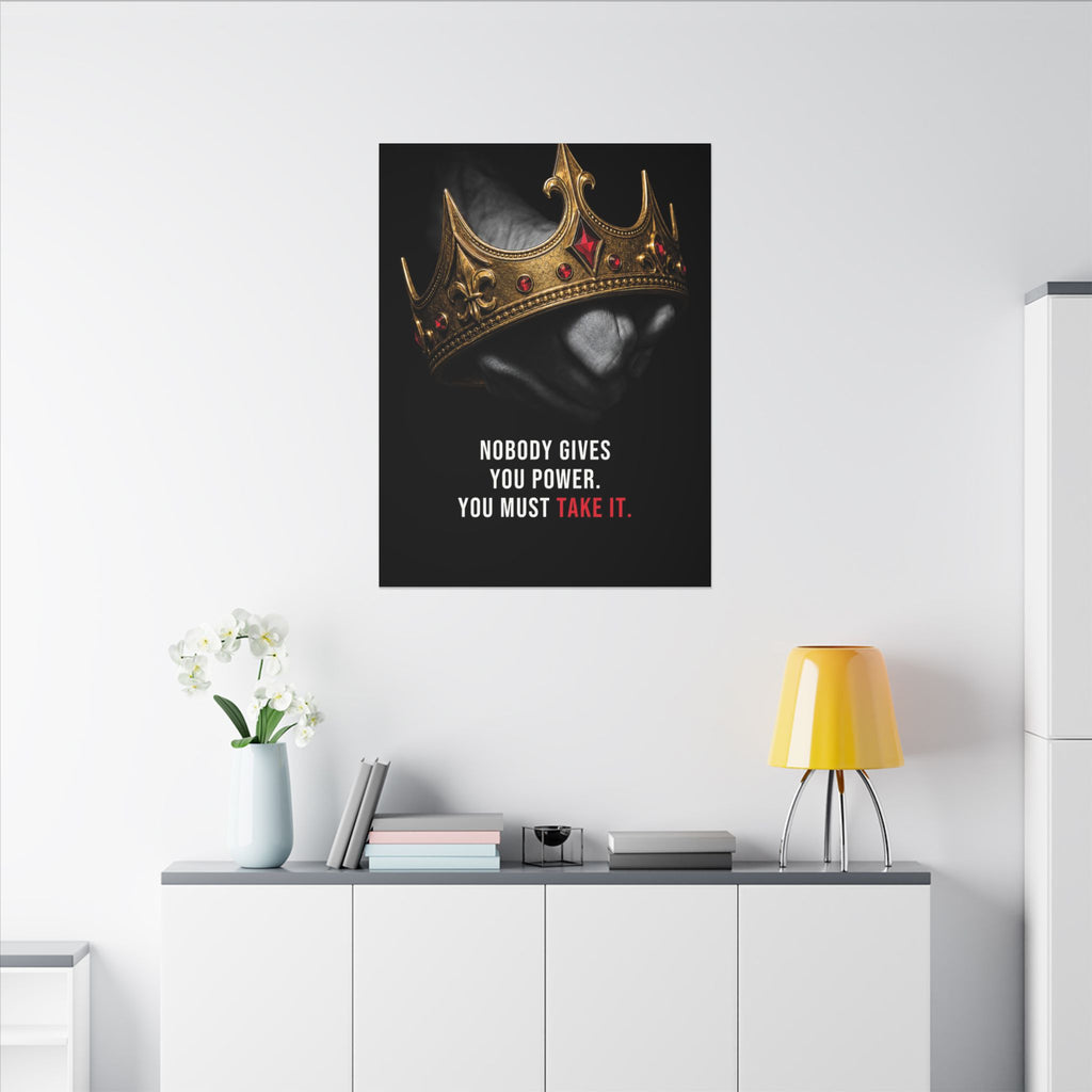 Take the Crown - King Wall Art | Canvas