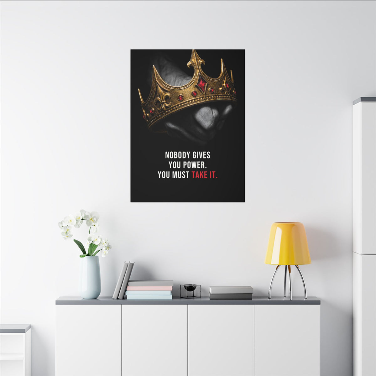 Take the Crown - King Wall Art | Canvas