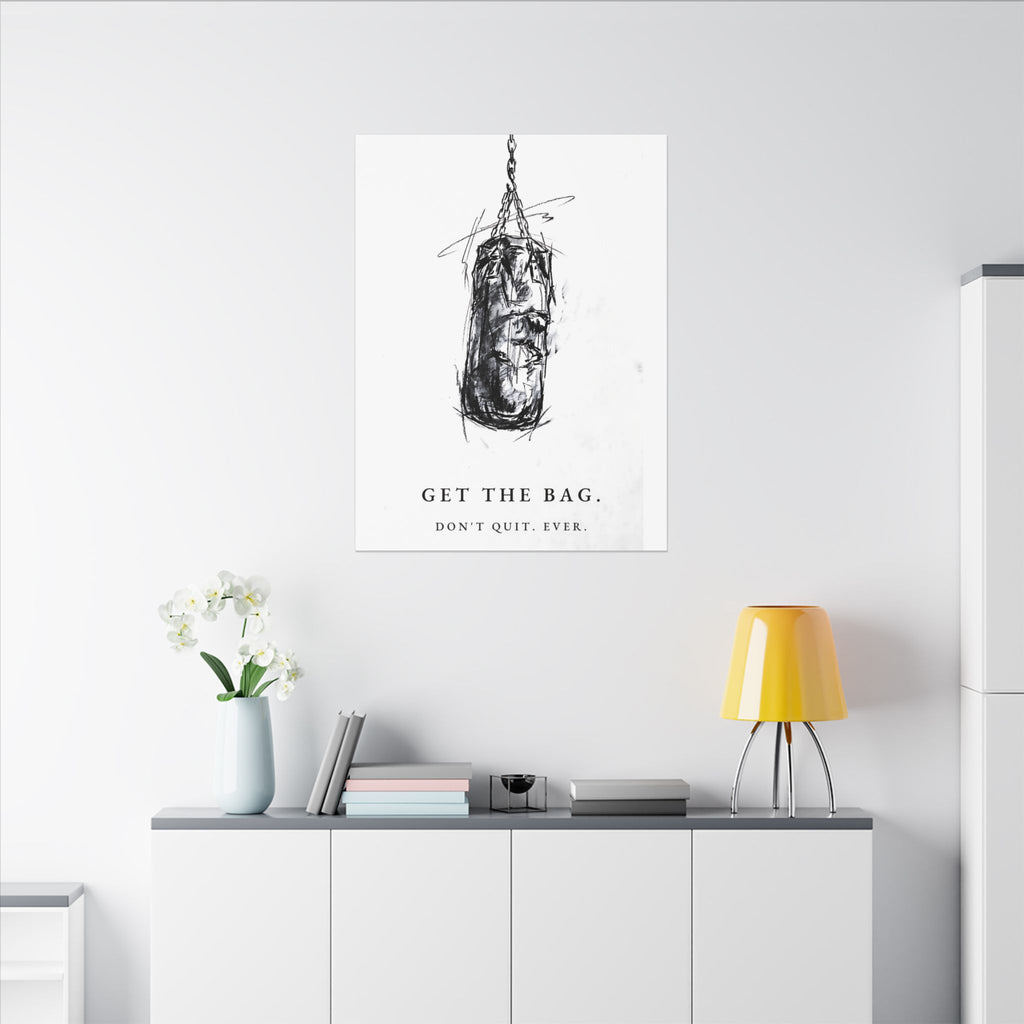 Get the Bag - Boxing Wall Art | Canvas