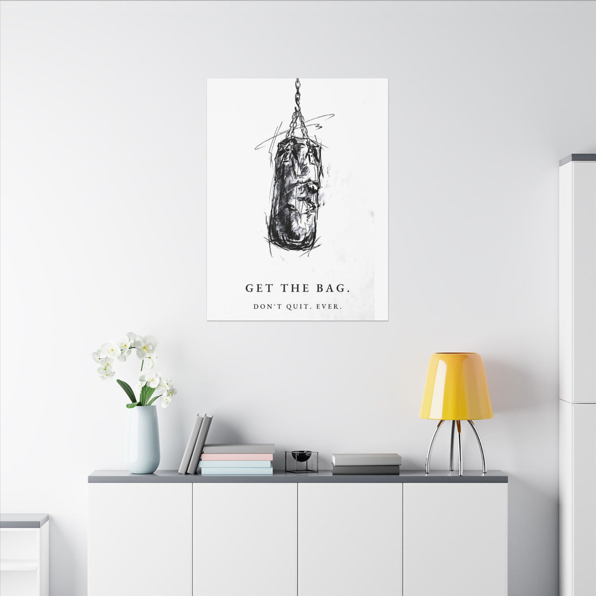 Get the Bag - Boxing Wall Art | Canvas